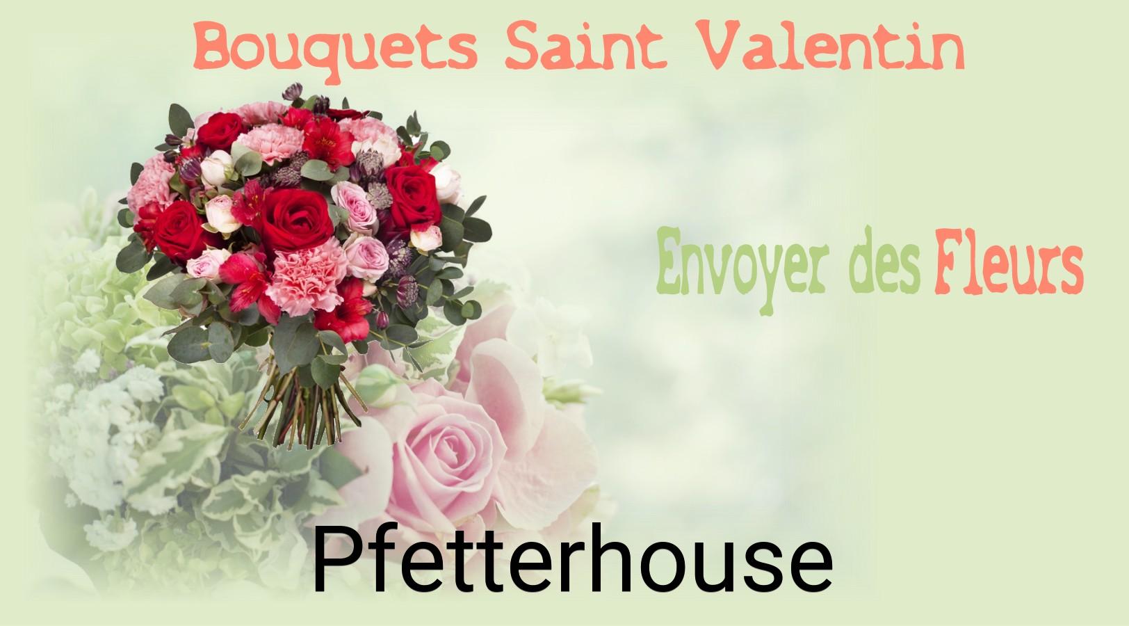 Roses de Saint-Valentin livrées à Pfetterhouse